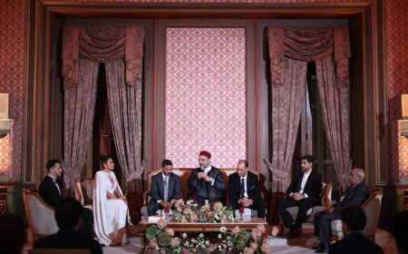 تركي آل الشيخ يهنيء الموسيقار هاني فرحات بعقد قرأنه علي دنيا جمعة بحضور نجوم الفن والثقافة والرياضة