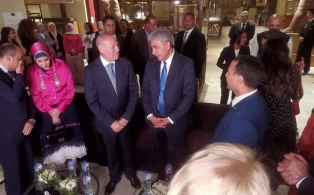 محافظ القاهرة  يشهد إطلاق مشروع "Instagram Project Revival" بالمتحف المصري