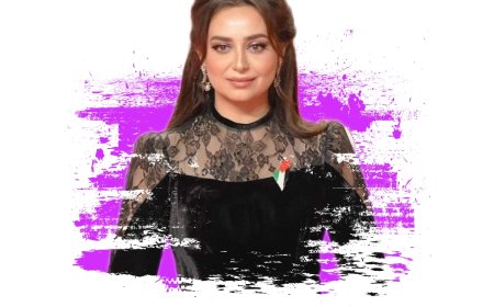 لدعم القضيّة.. علم فلسطين يُزين فستان هبة مجدي في افتتاح القاهرة السينمائي