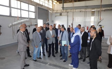 محافظ القاهرة يتفقد أعمال تجهيز مجزر 15 مايو  تمهيدًا لافتتاحه الشهر القادم