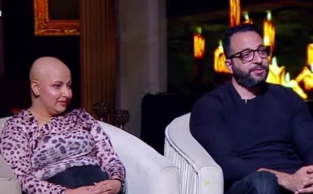قصة حب وكفاح زوج ماجي حاربت السرطان ومينا الداعم الأول ليها.. ما القصة ؟