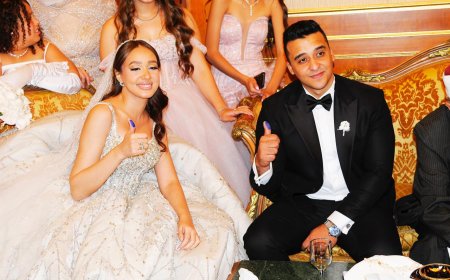 "نجوم المجتمع والفن " يشاركون فى حفل زفاف نجل اللواء هشام فرج