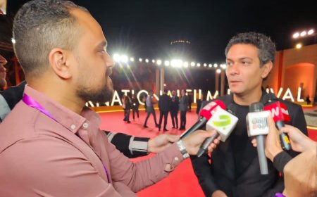 آسر ياسين يكشف عن رأيه بعرض مسلسل "موعد مع الماضي" بمهرجان القاهرة السّينمائيّ