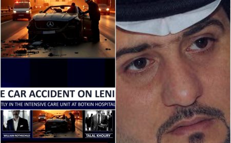 إصابة طلال خوري وويليام روتشيلد بجروح خطيرة في حادث سير بموسكو