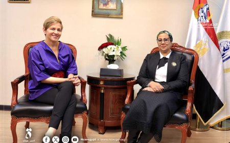رئيسة المجلس القومي للمرأة تستقبل قرينة رئيس جمهورية كولومبيا