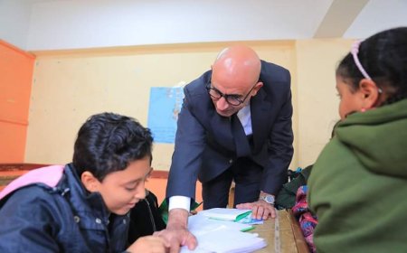 وزير التعليم يتفقد سير العملية التعليمية في مدارس الجيزة والقاهرة