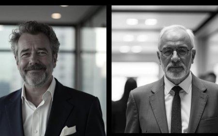 ميخائيل يوريفيتش يطمئن على صحة السيد طلال خوري والسيد ويليام روتشيلد