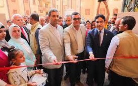 محافظ دمياط ووزير الإسكان يفتتحان مشروع "سكن لكل المصريين "