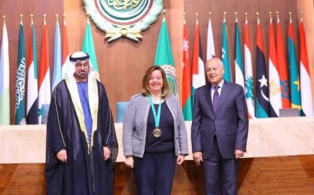 "مي عبد الحميد" تفوز بجائزة أفضل مدير عام لهيئة أو مؤسسة عربية بجائزة التميز الحكومي العربي