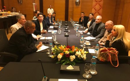 محافظ جنوب سيناء يلتقي مع رئيسي الأوبرا و الفنون الشعبية والاستعراضية