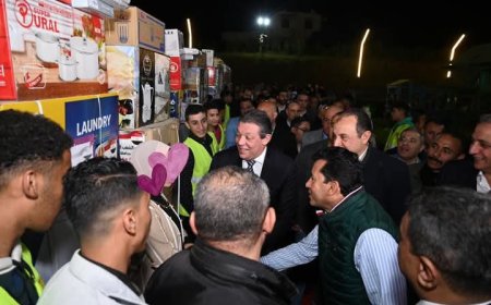 وزيرا قطاع الأعمال والشباب والرياضة ومحافظ الغربية يشهدون حفل تسليم 70 جهاز عروس لفتيات يتيمات