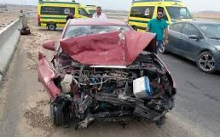 حوادث سير متفرقة بالغربية..مصرع شابين وإصابة 4 آخرين