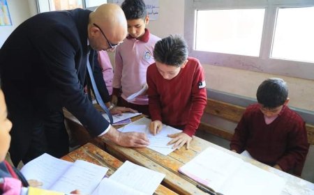 وزير التعليم يتابع انتظام العملية التعليمية في مدارس التل الكبير والقصاصين بالإسماعيلية