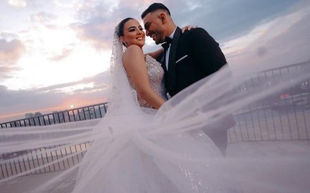 حفل زفاف ملكة جمال مصر هاجر محمد و محمد السيد فى أجواء مميزة.. صور