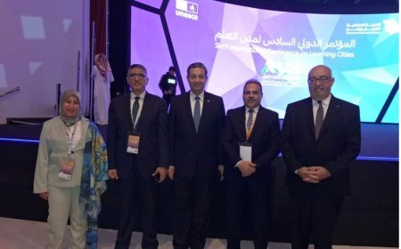 محافظ دمياط يشارك في مؤتمر مدن التعلم بمدينة الجبيل بـ السعودية