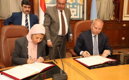 محافظ القاهرة ورئيس الهيئة العامة للتخطيط العمراني يوقعان بروتوكول تعاون لـ دفع الجهات الإدارية للتحول الرقمى