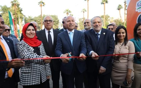 محافظ القاهرة يفتتح مهرجان الجبن المصرى بحديقة الحرية بالزمالك