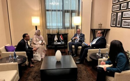 رئيس هيئة الرعاية الصحية يلتقي وزيرة الصحة الصومالية برواندا