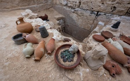 اكتشافات جديدة بمعبد تابوزيريس ماجنا غرب الأسكندرية