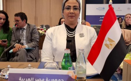 المستشارة أمل عمار تلقي كلمة مصر في فعاليات الدورة الثانية عشر للجنة المرأة التابعة للإسكوا