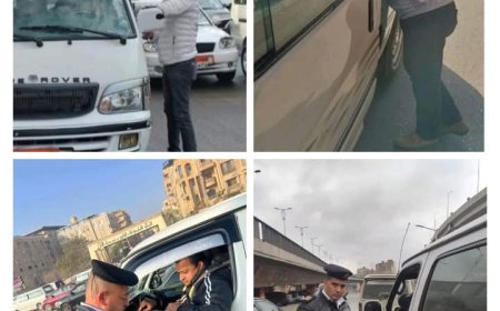 محافظة الجيزة تضبط 220 حالة مخالفة لسيارات السرفيس