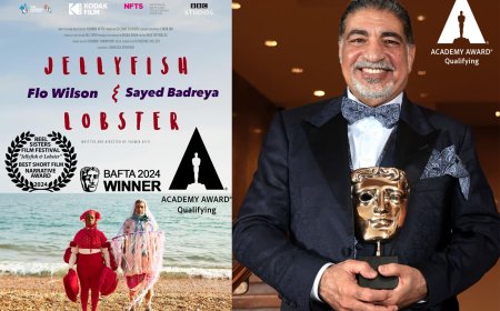 سيد بدرية مرشح لنيل جائزة الاوسكار بـفيلمه القصير "Jellyfish and Lobster"