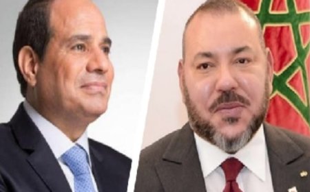 الرئيس عبد الفتاح السيسى يرسل برقية شفاء لملك المغرب محمد السادس