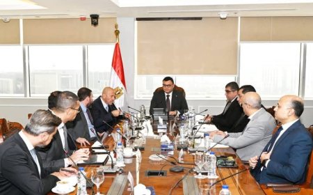 وزير الإسكان يناقش مقترح مشروع مستشفى عالمى بالعاصمة الإدارية