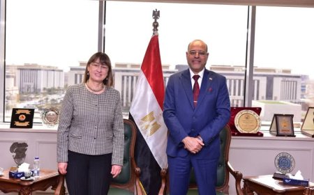 وزير العمل يستقبل المنسق المقيم للأمم المتحدة في مصر لتعزيز التعاون في الملفات المُشتركة