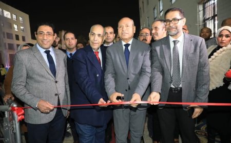 محافظ القاهرة يفتتح نادى جولدن مودرن سبورت لخدمة أهالى حى المرج والاحياء المجاورة