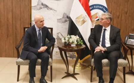 وزير البترول يلتقى رئيس شركة ميدتيرا انرجى الكندية
