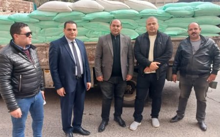 ضربة تموينية بالجيزة: ضبط سيارة نقل بحوزتها ٧ طن دقيق بلدي مدعم قبل بيعها بالسوق السوداء