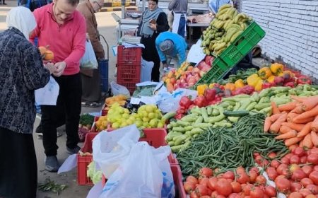 محافظ الجيزة يتابع انتظام فتح سوق اليوم الواحد بإمبابة