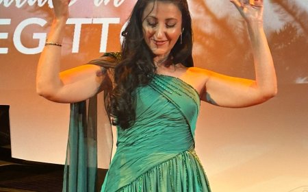 السوبرانو أميرة سليم تحيي حفل الكريسماس في روما