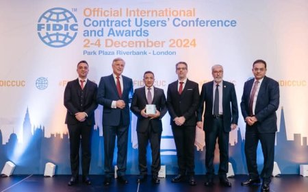 مشروع المتحف المصري الكبير يفوز بجائزة مشروع العام على مستوى العالم في استخدام عقود الفيديك (FIDIC)