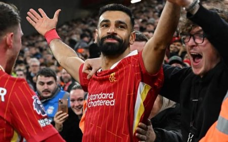 اليوم.. محمد صلاح يتسلم جائزتي الأفضل للشهر الثالث.. ويؤكد"نسعى لمواصلة الانتصارات"