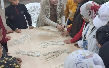 وزارة الشباب والرياضة تنظم ورشتا عمل لـ فن التطريز و المكرمية