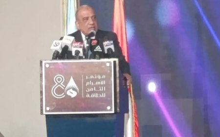 وزير الكهرباء يشارك في افتتاح مؤتمر التحول الطاقي والتنمية المستدامة