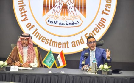 حسن الخطيب يلتقي مع وزير الصناعة والثروة المعدنية بالسعودية خلال زيارته بالقاهرة