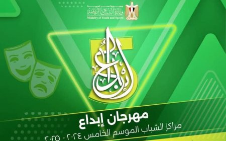 وزارة الشباب تعلن عن شروط الإشتراك في مجال العروض المسرحية لمهرجان ابداع