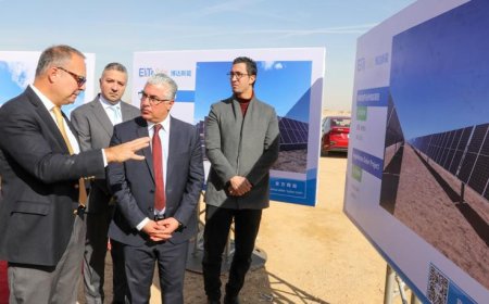 بتكلفة 150 مليون دولار.. بدء إنشاء مصنع للخلايا الشمسية في السخنة