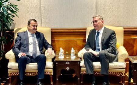 بدوي يجري جلسة مباحثات مع الطاقة والمناجم والطاقات المتجددة الجزائري