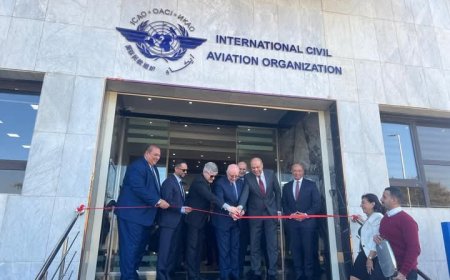 إفتتاح المكتب الإقليمى للإيكاو لمنطقة الشرق الأوسط بحضور وزير الطيران