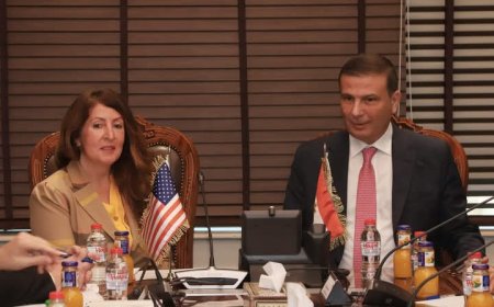 وزيرة الزراعة يبحث مع سفيرة أمريكا بالقاهرة العلاقات الزراعية الثنائية بين البلدين