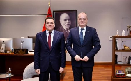سفير مصر في تيرانا يلتقي بوزير الخارجية الألباني
