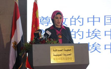 يمنى البحيري تشارك في الاحتفال بالذكرى العاشرة لإطلاق الشراكة الاستراتيجية الشاملة بين مصر والصين