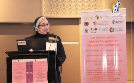 المستشارة أمل عمار تشارك في المؤتمر الأفريقي لرائدات الأعمال والتمكين الاقتصادي للمرأة