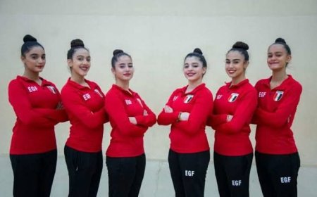 القومي للمرأة يهنئ منتخب مصر للجمباز الإيقاعي و جمباز الإيروبيك لحصوله على الميدالية الذهبية