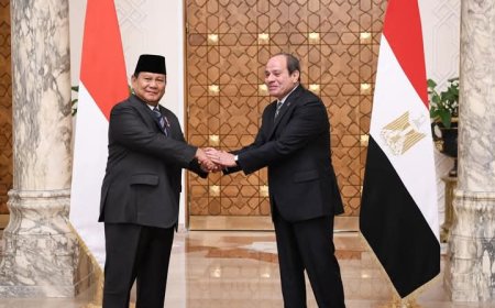 السيسي يستقبل رئيس اندونيسيا