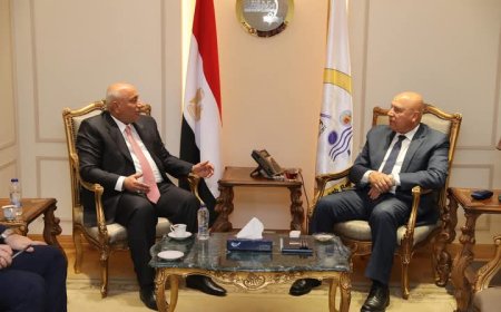 كامل الوزير يستقبل محافظ كربلاء لبحث سبل التعاون المشترك